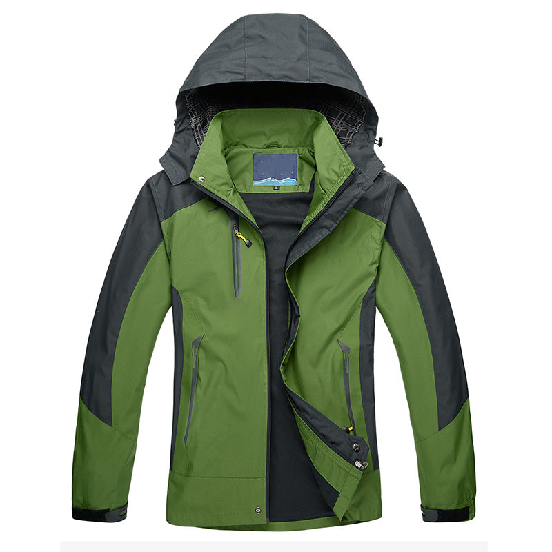 👔😎Herren-Performance-Outdoor-Jacke – Winddicht, wasserdicht & atmungsaktiv🔥