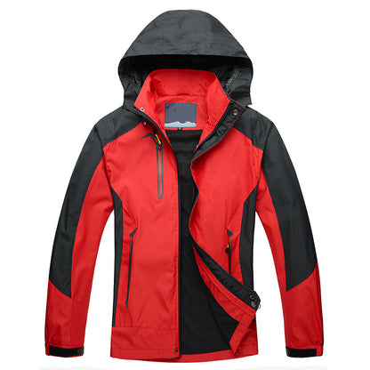 👔😎Herren-Performance-Outdoor-Jacke – Winddicht, wasserdicht & atmungsaktiv🔥
