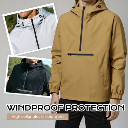 Wasser- und winddichte Outdoor-Jacke für Herren