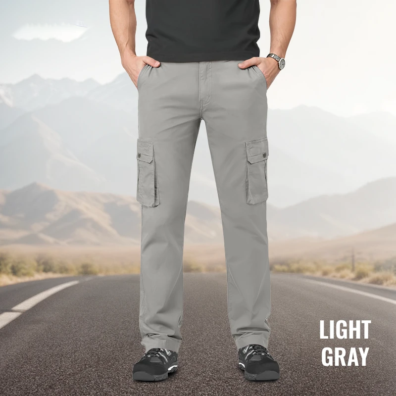 👖 JETZT 50 % RABATT! 🏃 Herren-Cargohose mit mehreren Taschen – atmungsaktives Material und moderner Schnitt für Outdoor- oder Stadtaktivitäten 🏙️📦
