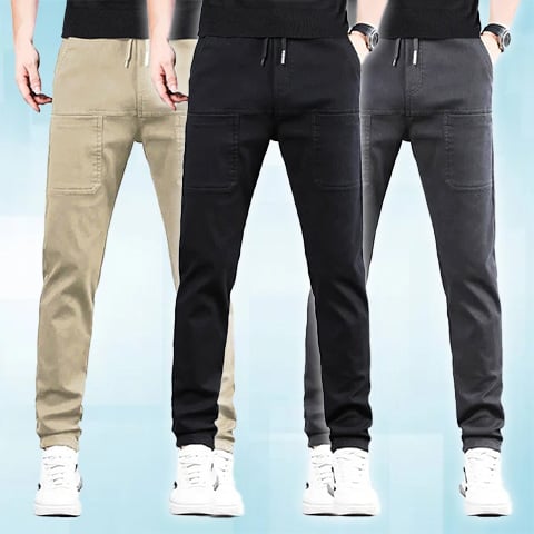 Strapazierfähige Cargohose mit Stretch – Bequem, funktional & mit mehreren Taschen 👖