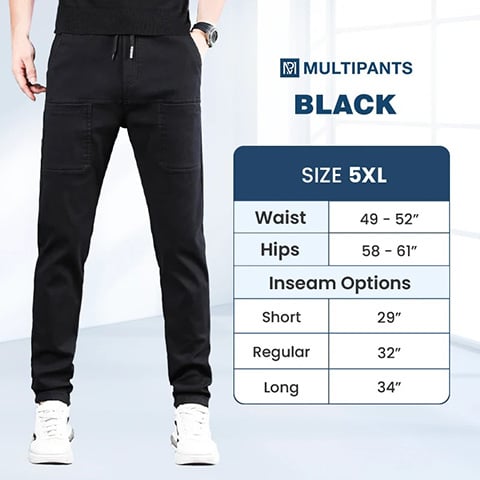 Strapazierfähige Cargohose mit Stretch – Bequem, funktional & mit mehreren Taschen 👖