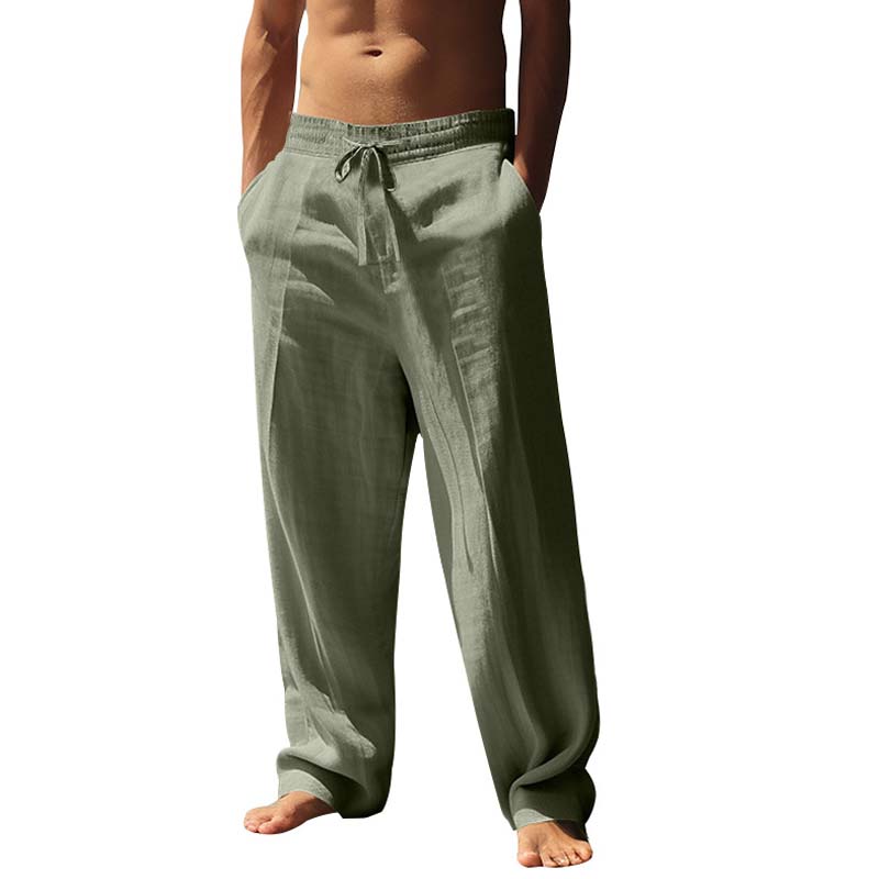 Locker geschnittene gerade Hose für Herren – bequem, luftig & vielseitig – ideal für Alltag, Freizeit & Arbeit