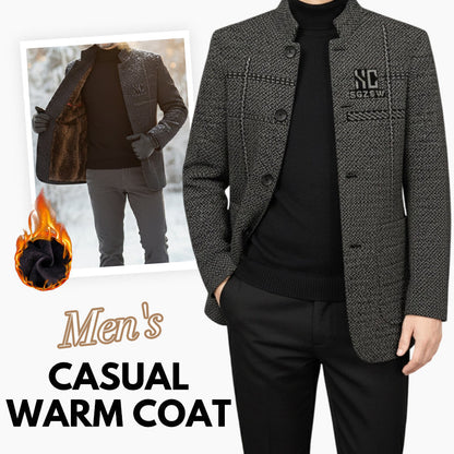 ⌛ Nur noch 3 Tage – 50 % auf alles! ⏰Lässiger warmer Herren-Kurzmantel