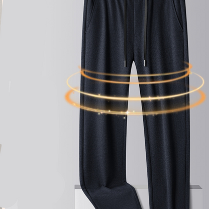🔥Black-Friday-Mega-Angebot – 50 % Rabatt!🔥Herren warme Freizeithose in klassischer Passform mit Kordelzug