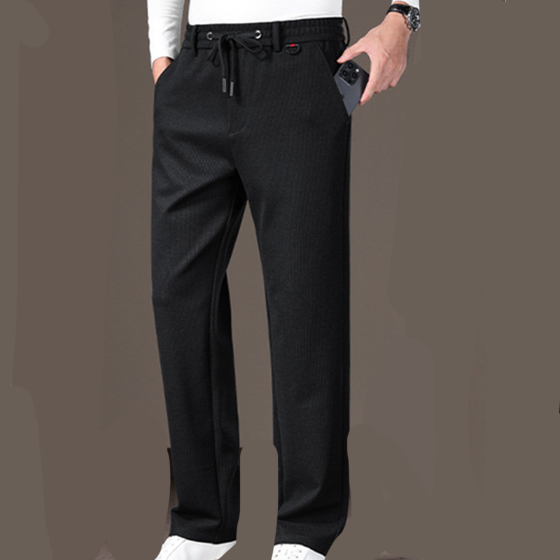 🔥Black-Friday-Mega-Angebot – 50 % Rabatt!🔥Herren warme Freizeithose in klassischer Passform mit Kordelzug