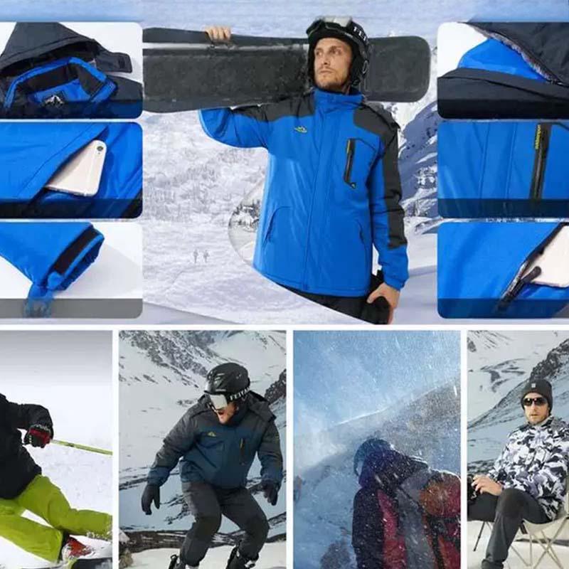 🔥Black-Friday-Mega-Angebot – 50 % Rabatt!🔥Herren Winterjacke wind- und wasserdicht