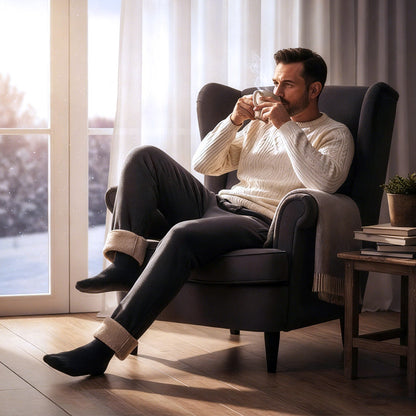 ⌛ Nur noch 3 Tage – 50 % auf alles! ⏰Herren Winter-Jogginghose mit Wärmefleece