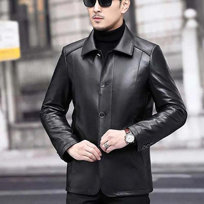 ✨ Weihnachtsangebote – Jetzt schnell sein! 🎅⏰Herren-Winter-Jacke mit Plüschfutter und stilvollem Design