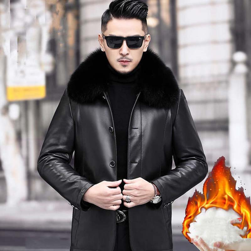✨ Weihnachtsangebote – Jetzt schnell sein! 🎅⏰Herren-Winter-Jacke mit Plüschfutter und stilvollem Design