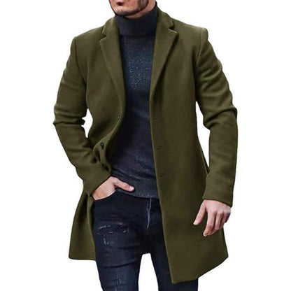 ⌛ Nur noch 3 Tage – 50 % auf alles! ⏰Vielseitiger und bequemer Tweedmantel für Herren