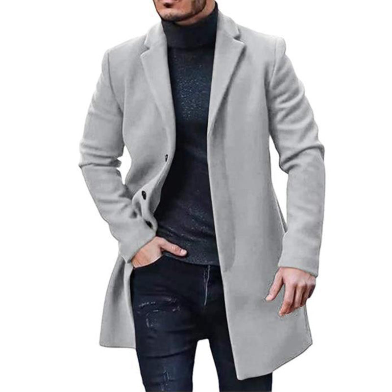 ⌛ Nur noch 3 Tage – 50 % auf alles! ⏰Vielseitiger und bequemer Tweedmantel für Herren