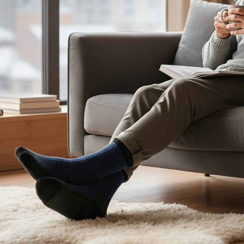Unisex-Wandersocken – Temperaturregulierend & strapazierfest für Wanderungen & Alltag 🧦🚶‍♂️❄️