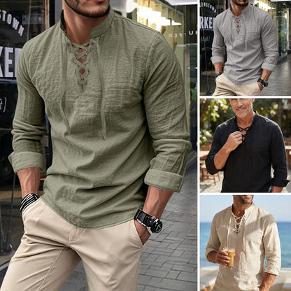 Herren Freizeithemd in Uni-Farbe – Klassisch, bequem & vielseitig kombinierbar 👔