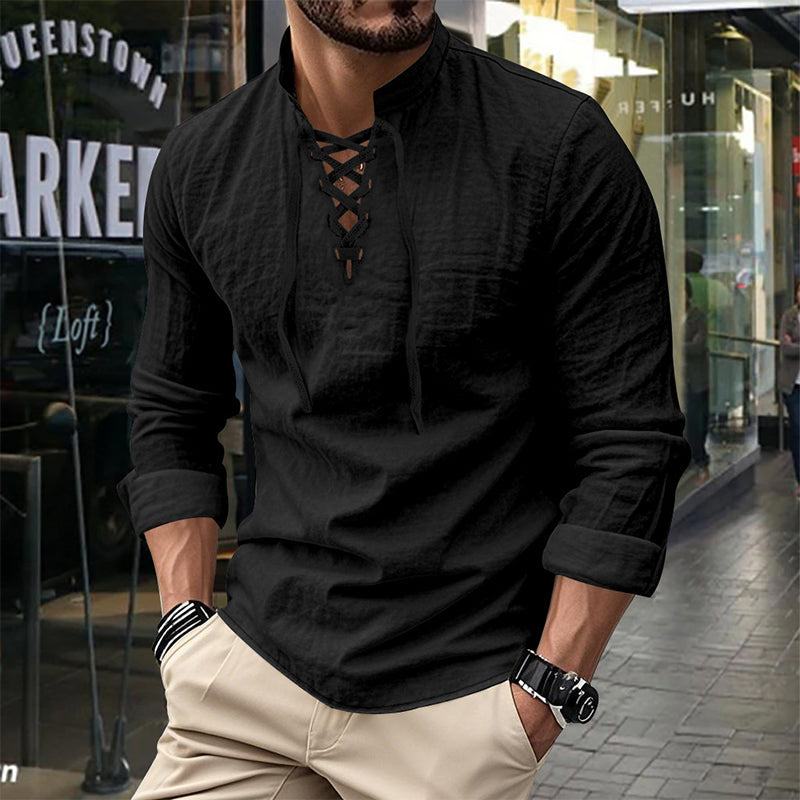 Herren Freizeithemd in Uni-Farbe – Klassisch, bequem & vielseitig kombinierbar 👔