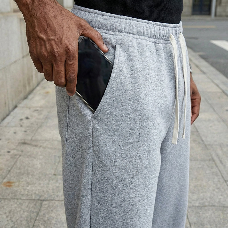 👖 Herren-Freizeithose in lockerer Passform – Mit praktischem Kordelzug