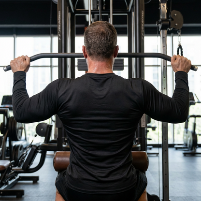 Langärmlige, schnelltrocknende Sportshirts für Herren