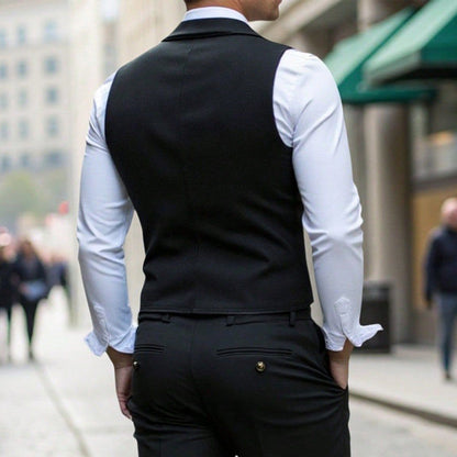 🔥Zeitlich begrenztes Angebot – 50% Rabatt! Herren Casual Retro Slim-Fit Weste für Anzug oder Smoking👔