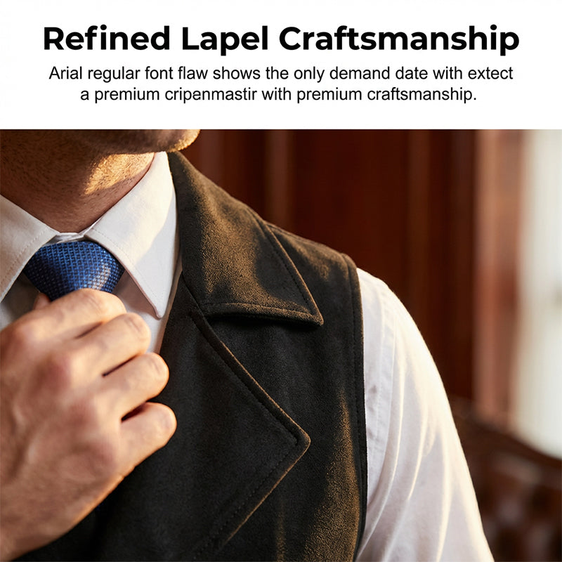 🔥Zeitlich begrenztes Angebot – 50% Rabatt! Herren Casual Retro Slim-Fit Weste für Anzug oder Smoking👔