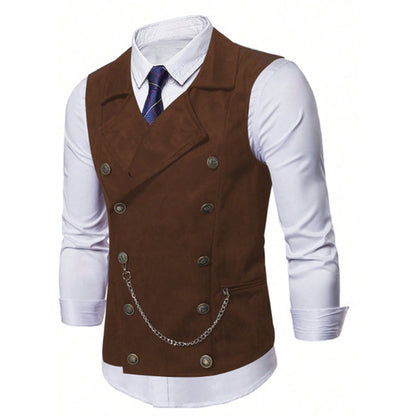 🔥Zeitlich begrenztes Angebot – 50% Rabatt! Herren Casual Retro Slim-Fit Weste für Anzug oder Smoking👔