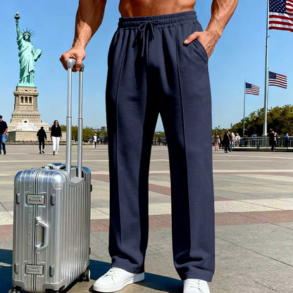 👖 50 % Rabatt ✨ Herren Freizeithose mit Geradem Bein – Bequem, Atmungsaktiv & Vielseitig!