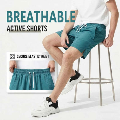 Herren schnell trocknende athletische Laufshorts