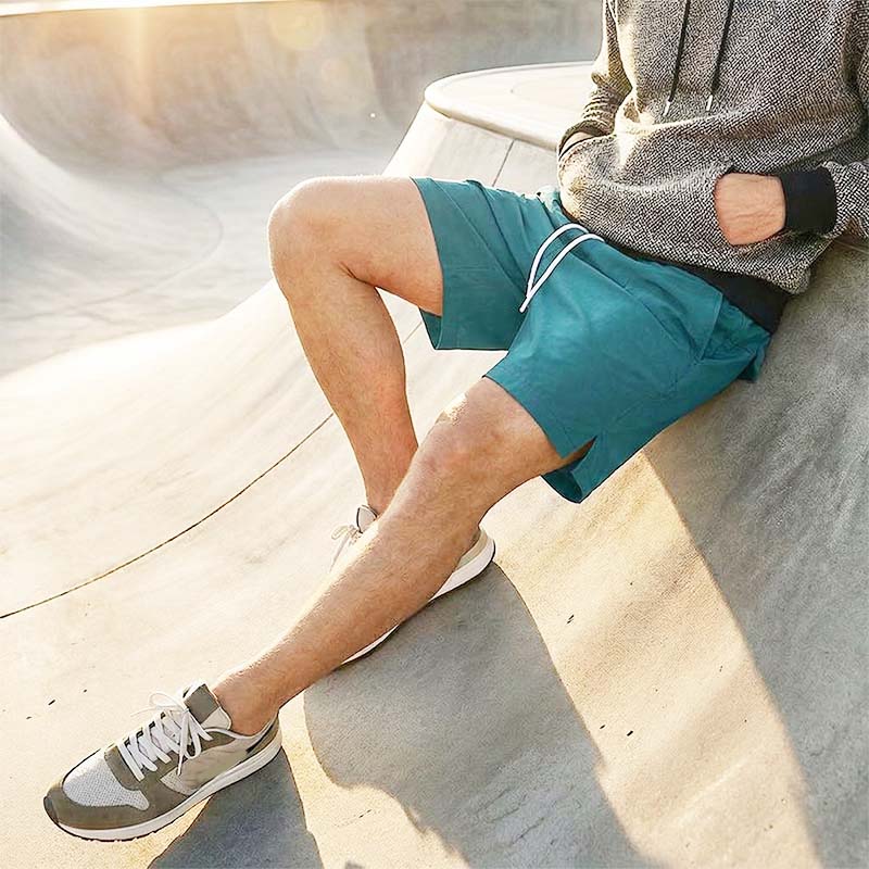 Herren schnell trocknende athletische Laufshorts