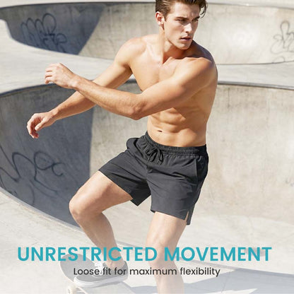 Herren schnell trocknende athletische Laufshorts