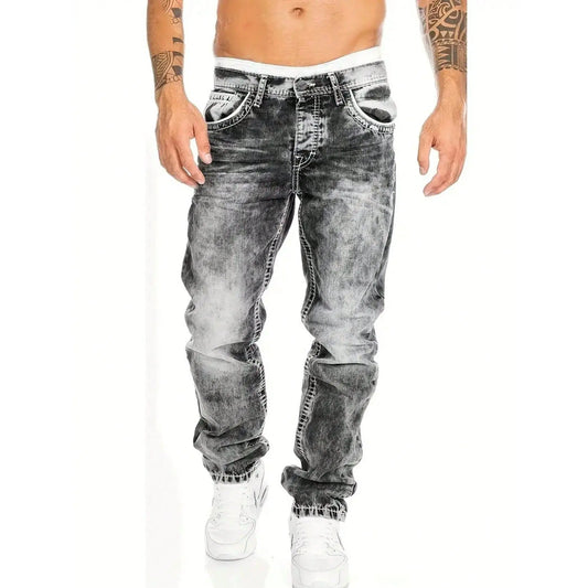 Unkomplizierte Sommer-Jeans für Herren – leichte Stretch-Qualität, gerader Schnitt, vielseitig kombinierbar ☀️👍