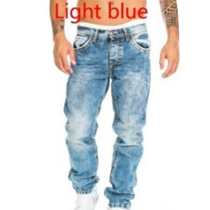 Unkomplizierte Sommer-Jeans für Herren – leichte Stretch-Qualität, gerader Schnitt, vielseitig kombinierbar ☀️👍