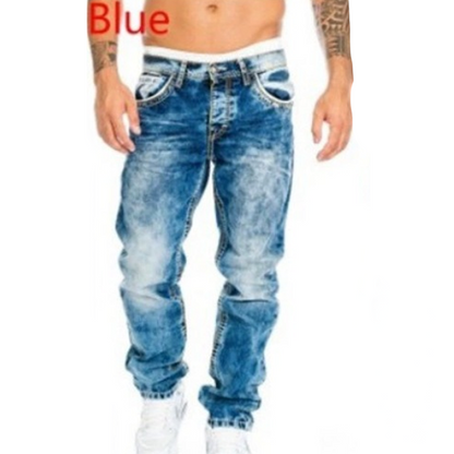 Unkomplizierte Sommer-Jeans für Herren – leichte Stretch-Qualität, gerader Schnitt, vielseitig kombinierbar ☀️👍