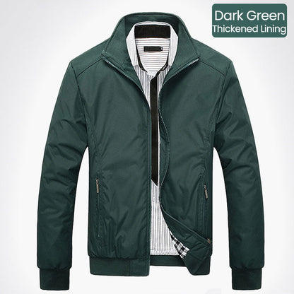 🧥 50% RABATT ! Elegante Windjacke für Herren – Lässiger Business-Style mit Stehkragen & Mehreren Taschen 💼