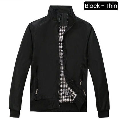 🧥 50% RABATT ! Elegante Windjacke für Herren – Lässiger Business-Style mit Stehkragen & Mehreren Taschen 💼