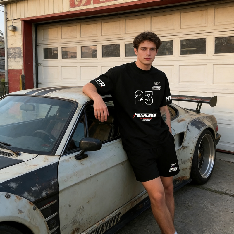 🕶️👕 Herren Freizeit-Set – Digitalprint, Kurzarm, Modern & Stylisch📦Kostenloser Versand🔥