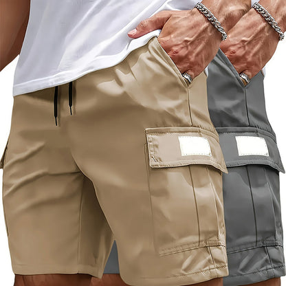 Herren Cargo-Shorts – Atmungsaktiv, Schnelltrocknend & Maximaler Komfort durch Gummizug – ⏰Jetzt: 2 für 1 Aktion – nur 3 Tage🔥