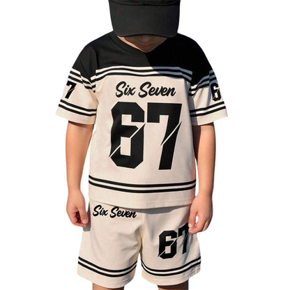 Jungen-3D-Print-T-Shirt- & Shorts-Set📦Kostenloser Versand🔥