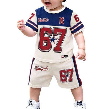 Jungen-3D-Print-T-Shirt- & Shorts-Set📦Kostenloser Versand🔥