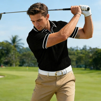 Summer Casual Short Sleeve Polo Shirt