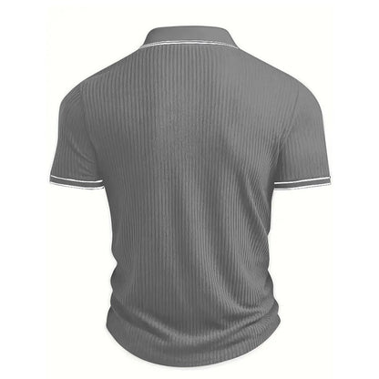 Summer Casual Short Sleeve Polo Shirt