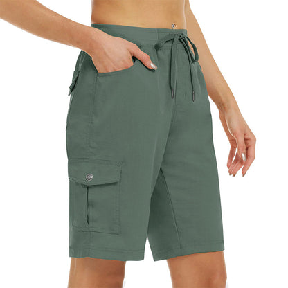 Schnelltrocknende Cargo-Shorts für Damen