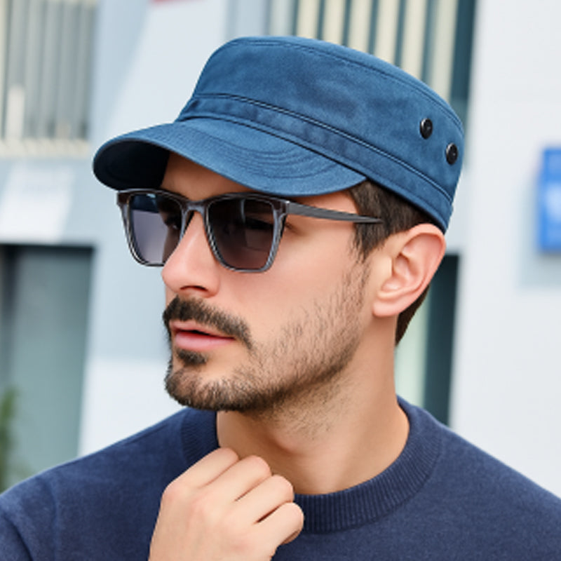 Vintage-Flachmütze im Baseball-Cap-Stil – klassisch, bequem & zeitlos – ideal für Freizeit & den täglichen Look