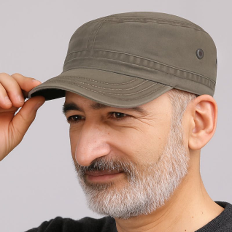 Vintage-Flachmütze im Baseball-Cap-Stil – klassisch, bequem & zeitlos – ideal für Freizeit & den täglichen Look