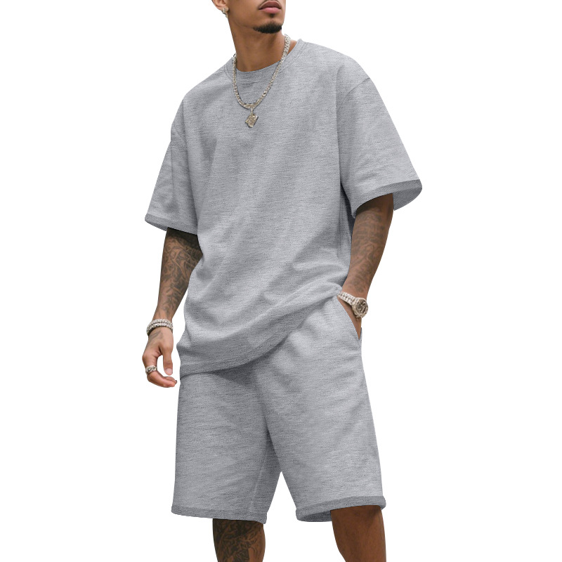 Herren Freizeit-Set – T-Shirt & Shorts – bequem & atmungsaktiv