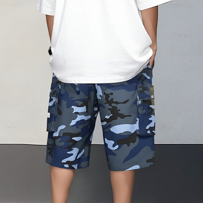 Camouflage-Cargo-Shorts für Herren – leicht, strapazierfähig & bequem