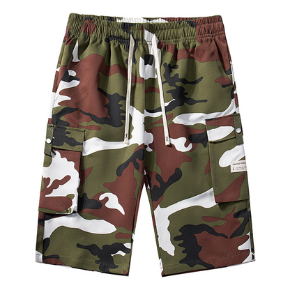 Camouflage-Cargo-Shorts für Herren – leicht, strapazierfähig & bequem