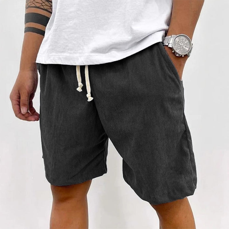 Herren Freizeit-Shorts mit Kordelzug – relaxed fit, bequem & luftig – ideal für Zuhause, Sport & Urlaub