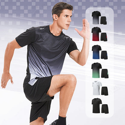 Schnelltrocknendes Laufshirt für Herren – perfekt für Sommer & Gym🏃‍♂️☀️