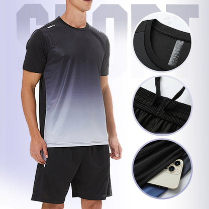 Schnelltrocknendes Laufshirt für Herren – perfekt für Sommer & Gym🏃‍♂️☀️