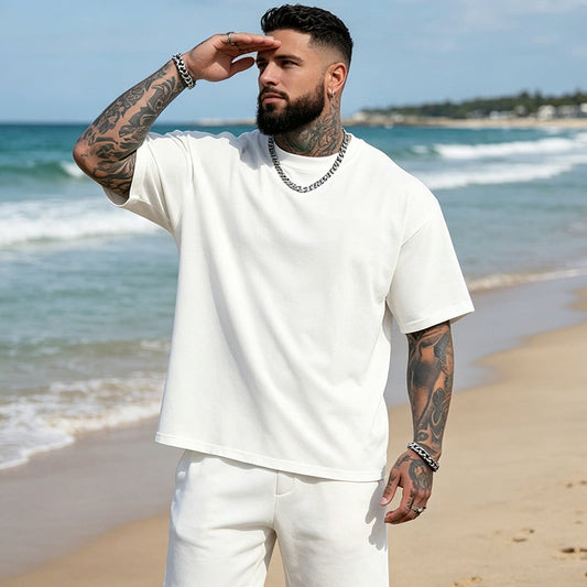 👕 50% RABATT! 🌿 Herren Relaxed Fit Rundhals-T-Shirt – Atmungsaktive Baumwolle, Bequeme Passform & Perfekt Für Den Täglichen Gebrauch 🏠