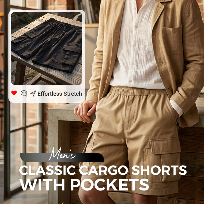 Men's Loose Fit Cargo Shorts